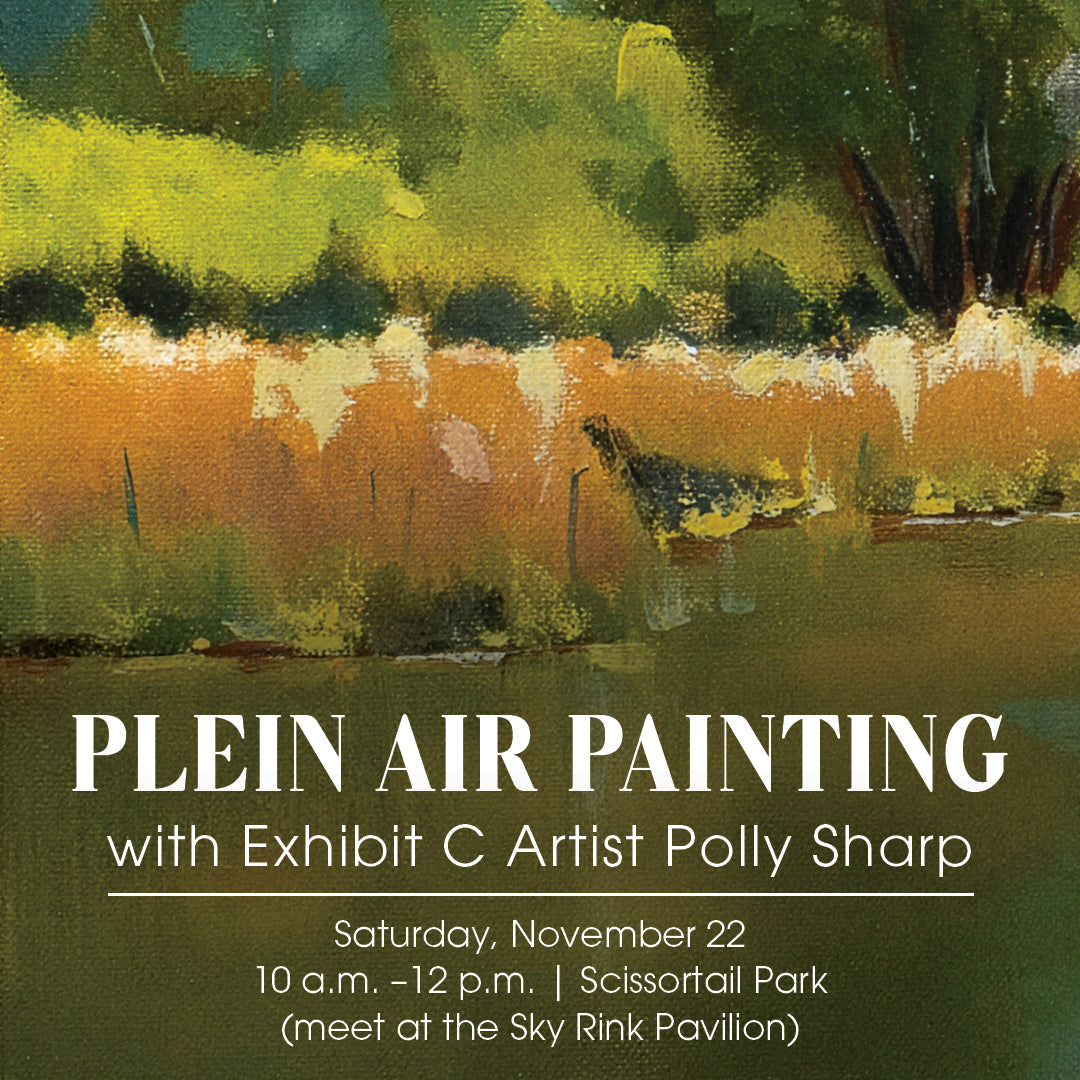 Plein Air Painting with Exhibit C Artist Polly Sharp