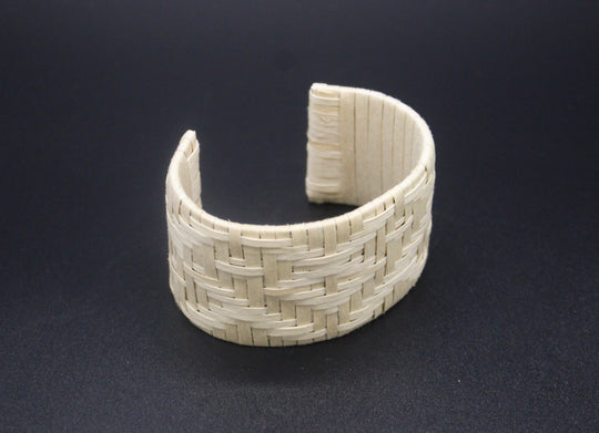 "Woven Cuff Natural"